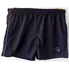 Masa Tenisi Raket İşlemeli Şort - Lacivert