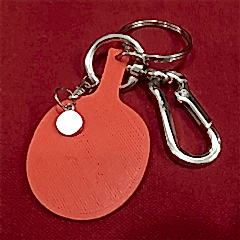 Masa Tenisi Anahtarlık